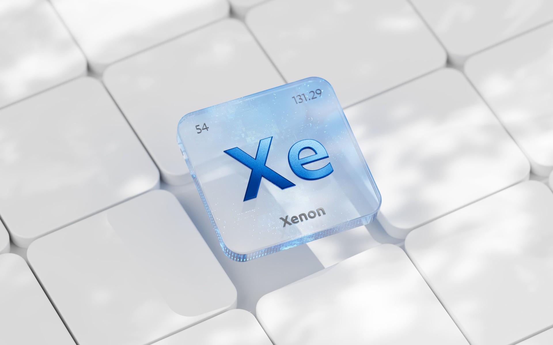 Xenon periodic table element, mining, science, nature, innovation, chemical elements used in physics and other sciences